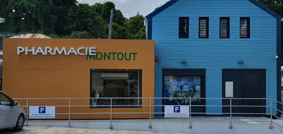 Pharmacie Montout, Guadeloupe - DUNE